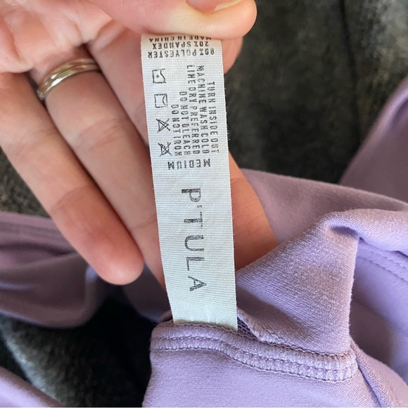 P'tula Faith V Crop - Lilac - Picture 5 of 5